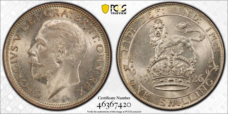 Cert 46367420 - Coin Image