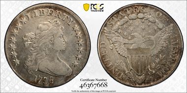 1798 $1 Large Eagle N1