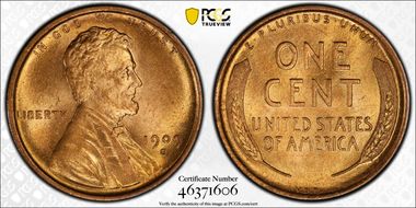 1909-S VDB 1C MS66RD