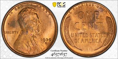 1930-D 1C MS65RD