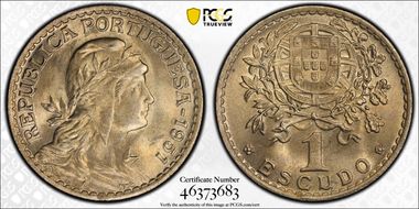 1951 Escudo MS64