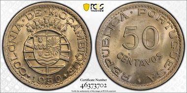 1950 50C MS65