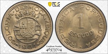 1951 Escudo MS64