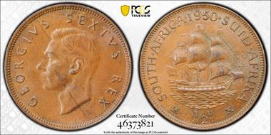 1950 1/2D MS63BN