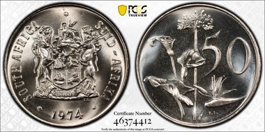 1974 50C MS67