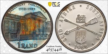 1985 Rand 75th Ann Parliament PR67DCAM