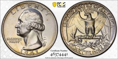 1941 25C PR66