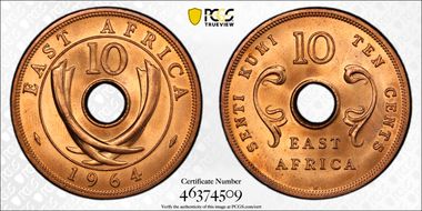 1964-H 10C KM-40 MS66RD