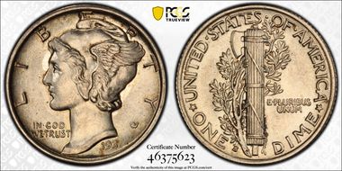 1937-S 10C DDO, FS-101 AU58