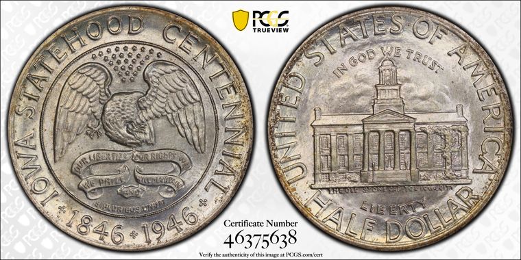 Cert 46375638 - Coin Image