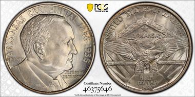 1936 50C Robinson MS66