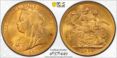 1898-M Sov S-3875 MS63