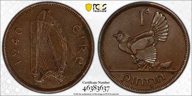 1940 1D AU50BN