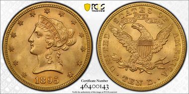 1895 $10 MS65