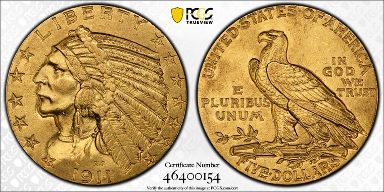 Cert 46400154 - Coin Image