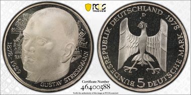 1978-D 5 Mk Stresemann KM-147 PR68DCAM