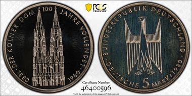 1980-F 5 Mk Cathedral PR67CAM