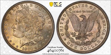 1880-O $1 MS62