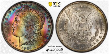 1904-O $1 MS66