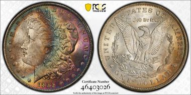 1885-O $1 MS64