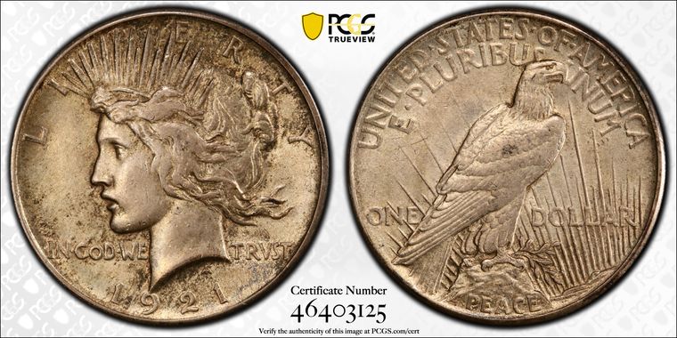 Cert 46403125 - Coin Image