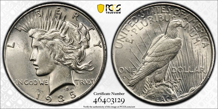 Cert 46403129 - Coin Image