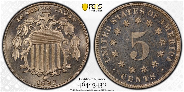 Cert 46403430 - Coin Image