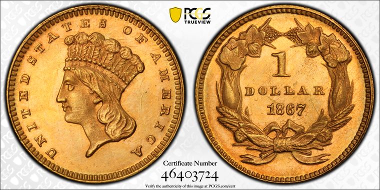 Cert 46403724 - Coin Image