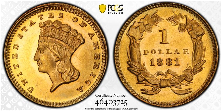 Cert 46403725 - Coin Image