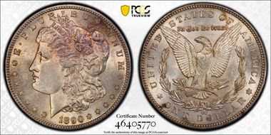 1890-CC $1 AU55