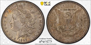 1893 $1 XF45