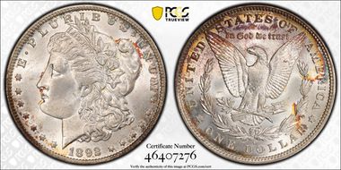 1892-O $1 MS65