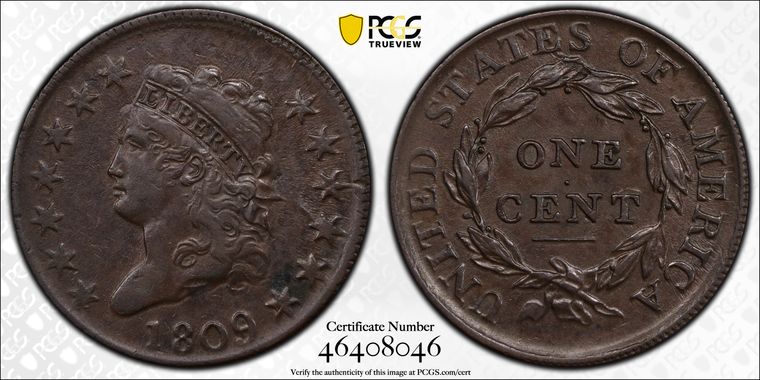 Cert 46408046 - Coin Image