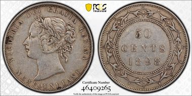 1898 50C VF35
