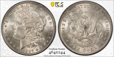 1897 $1 MS63