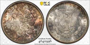 1884-CC $1 MS64+ 