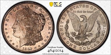 1889-S $1 MS63