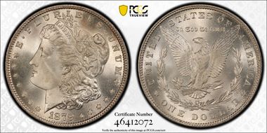 1879 $1 MS67+