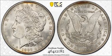 1892 $1 MS66