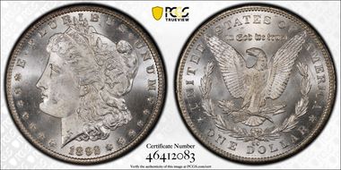 1892-CC $1 MS66+