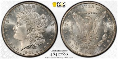 1901-S $1 MS66+