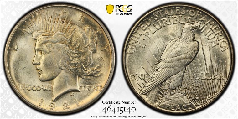 Cert 46415140 - Coin Image