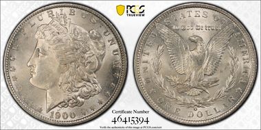 1900-O $1 MS62