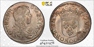 1660 1/12 Ecu Dup-2198 MS62