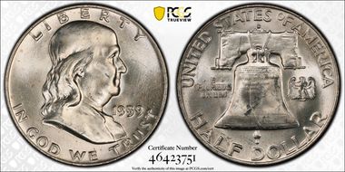 1959-D 50C MS64