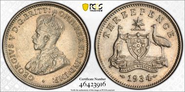 1934/3(m) 3D KM-24  Ag AU55