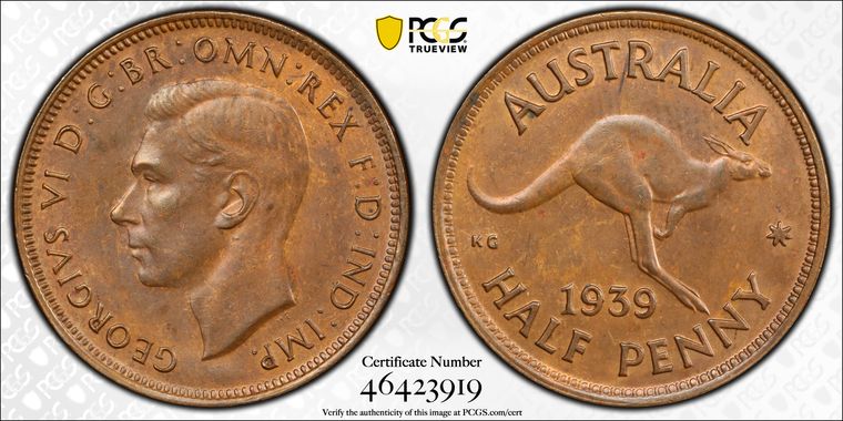 Cert 46423919 - Coin Image