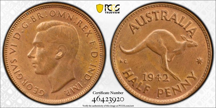 Cert 46423920 - Coin Image