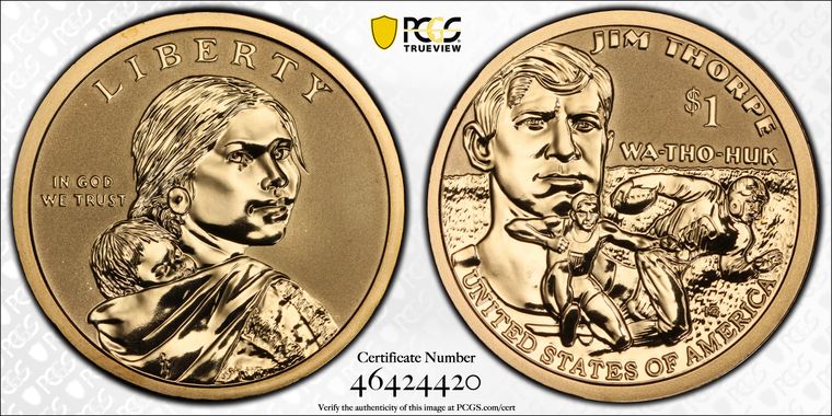 Cert 46424420 - Coin Image