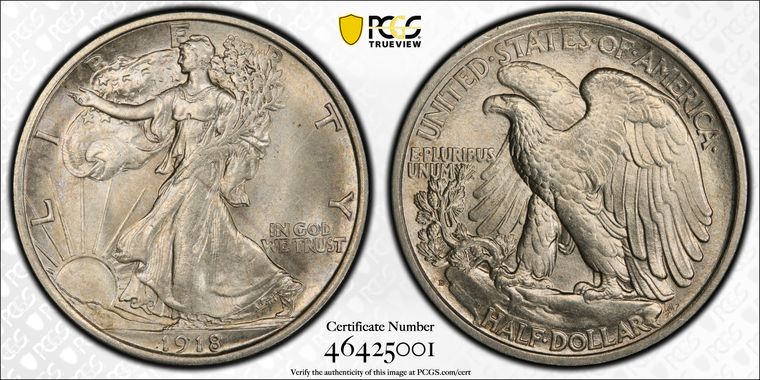 Cert 46425001 - Coin Image